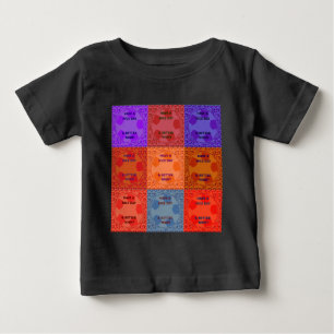 Have a Nice Day & Better Night Pop Art Print Baby T-Shirt