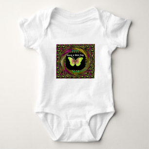 Have a Nice Day Hakuna Matata Text.png Baby Bodysuit