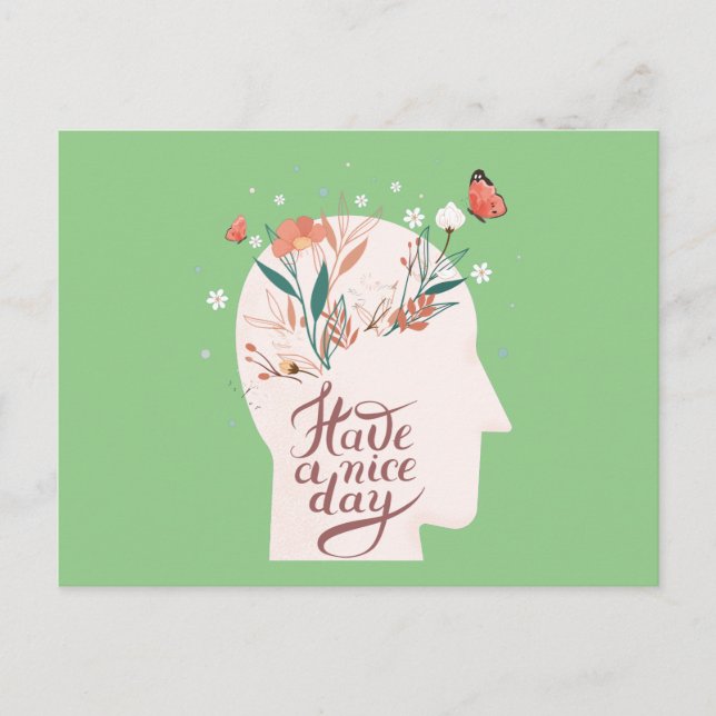 Have A Nice Day  Invitation Postcard (Front)