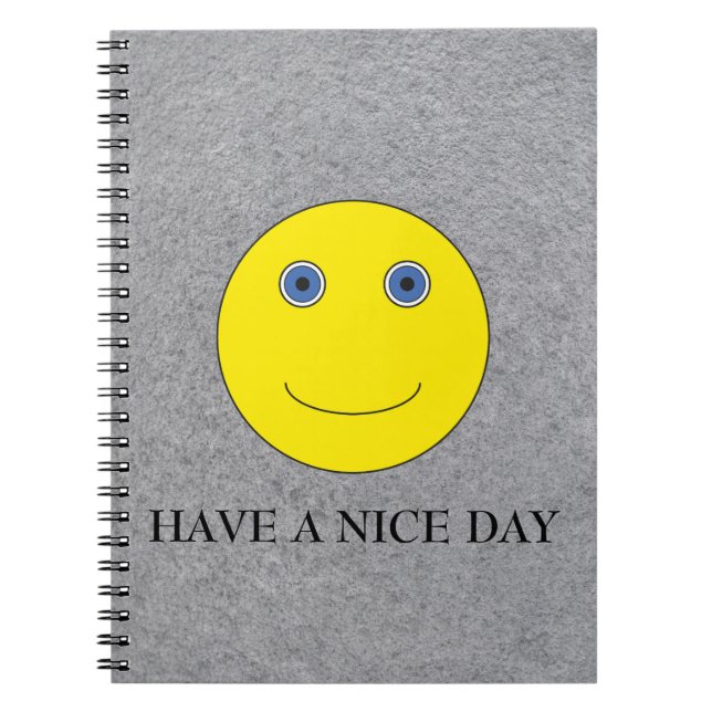 Have a nice day notebook (Front)