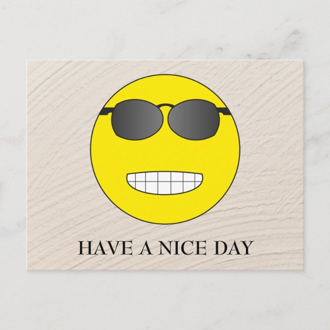 Have a nice day postcard (Front)