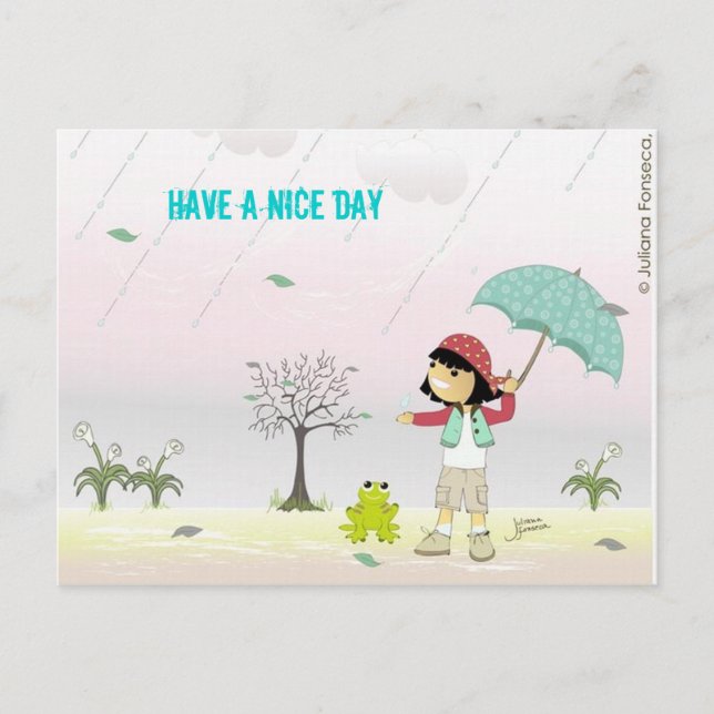 Have a Nice Day Postcard (Front)