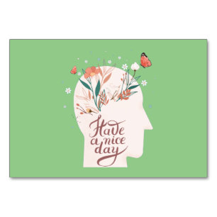 Have A Nice Day  Table Number