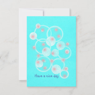 Have a nice day thank you card