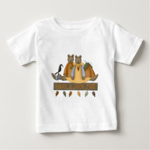 "Have a Nice Fall" Autumn Teddy Bears Toddler Top