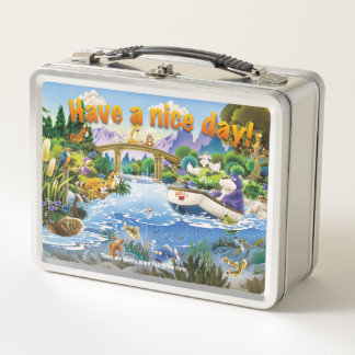 Have a NiceDay! Metal Lunch Box