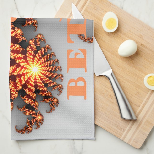 Have a Nicer Day and a Better Night Kitchen Towel (Quarter Fold)