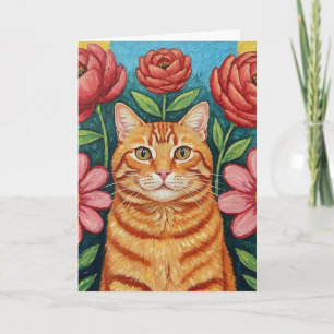 Have a Paw-some Birthday   Cat Themed Card
