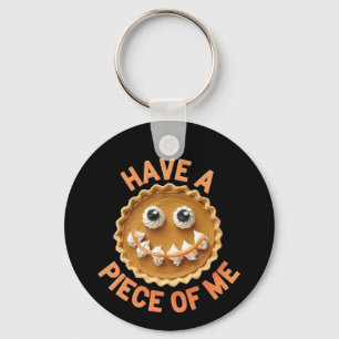 Have a Piece of Me The Cutest Pumpkin Pie Treat Keychain