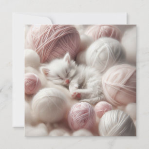 Have a Purr-fect day   Cute Kitten Friendship Card