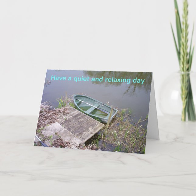 have a relaxing day card (Front)