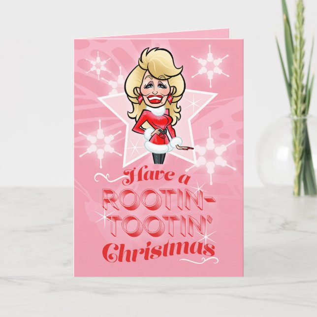 Have A Rootin' Tootin' Christmas Card  (Front)
