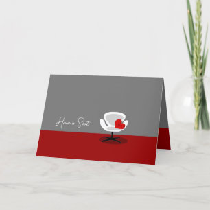 Have a Seat Holiday Card