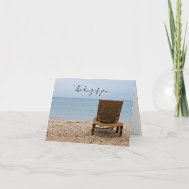 Have A Seat Thinking Of You Card (Front)
