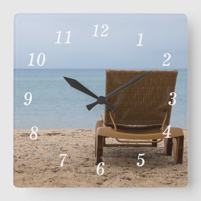 Have A Seat Wall Clock (Front)