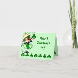 Have A Shamrock'n Day Card Happy St. Patrick's!