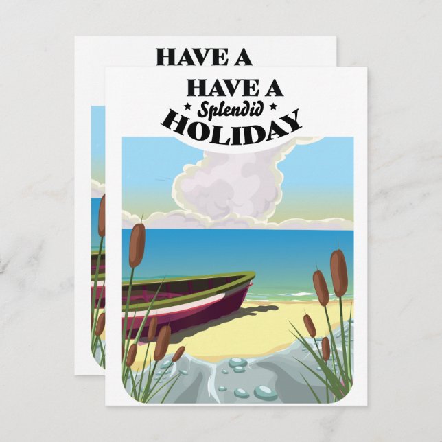 Have a Splendid Holiday (Front/Back)