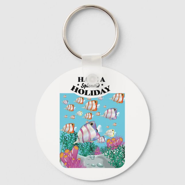 Have a Splendid Holiday, Keychain (Front)