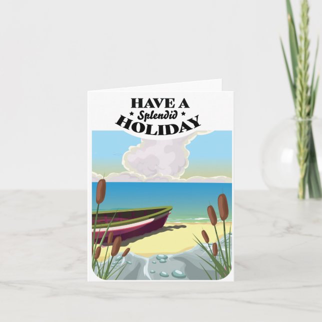 Have a Splendid Holiday Note Card (Front)