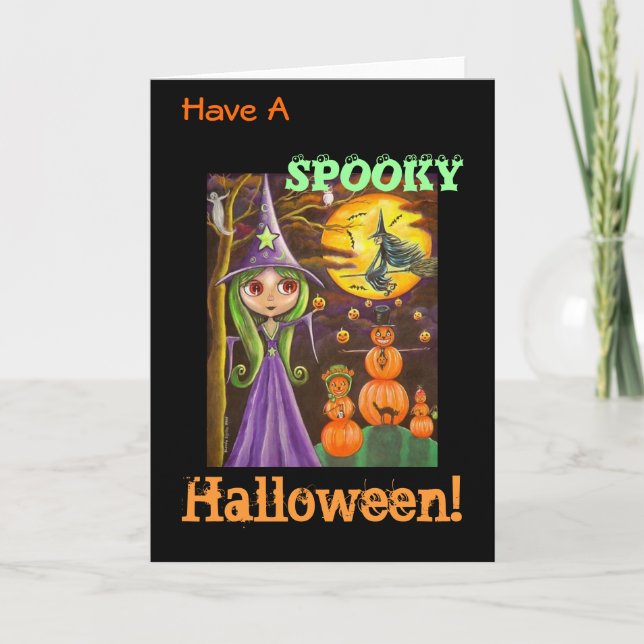 Have a Spooky Halloween! Card (Front)