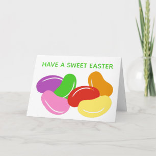 Have a Sweet Easter Jelly Beans Custom Card