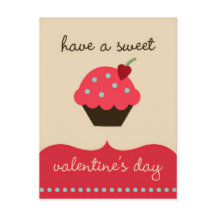 Have a sweet Valentine's day! Funny Postcard