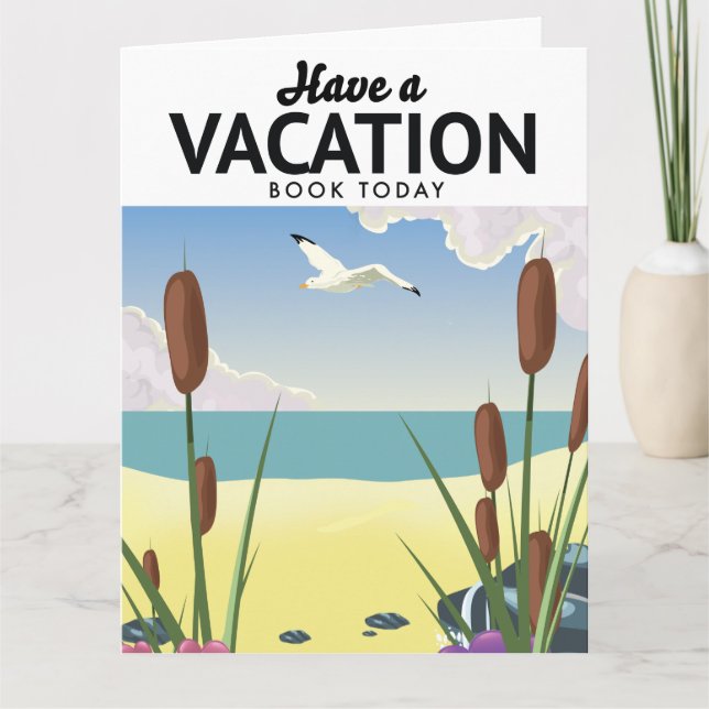 Have a Vacation Book today Card (Front)