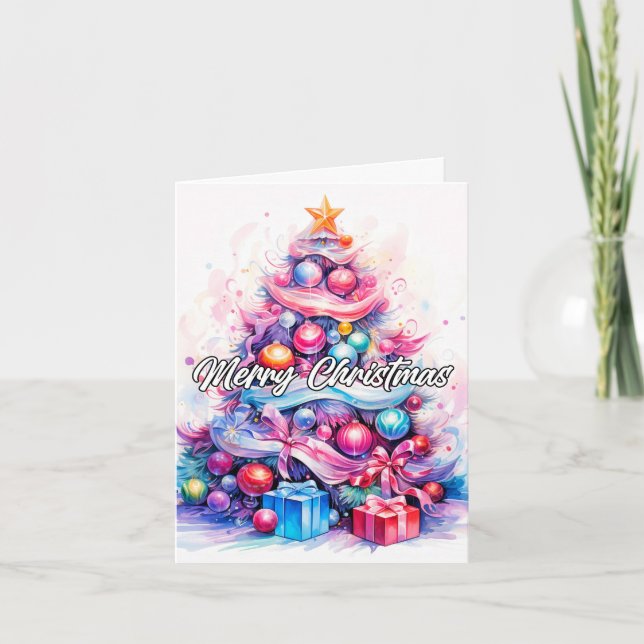 Have A Very Merry Christmas Holiday Card (Front)