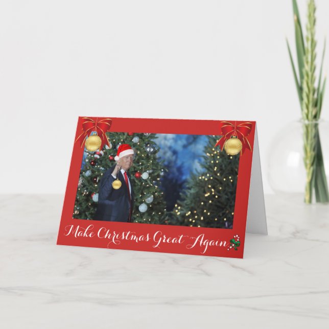 Have A very Trump Christmas Card (Front)