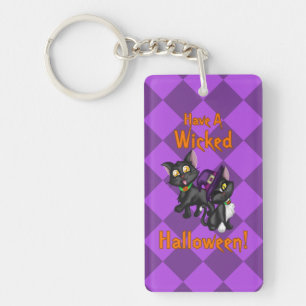 Have a Wicked Halloween! Keychain
