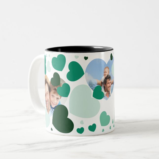 Have a wonderful day Dad, you deserve it!  Two-Tone Coffee Mug (Front Left)