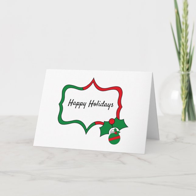 Have A Wonderful Holiday And A Happy New Year (Front)