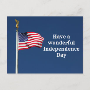 Have A Wonderful Independence Day Postcard