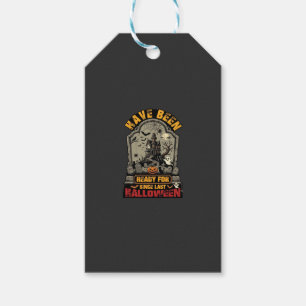 Have Been Ready Halloween Haunted House Tombstone  Gift Tags