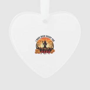Have Been Ready Papa Halloween Witch Pumpkins Grav Ornament