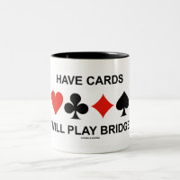 Have Cards Will Play Bridge (Four Card Suits)