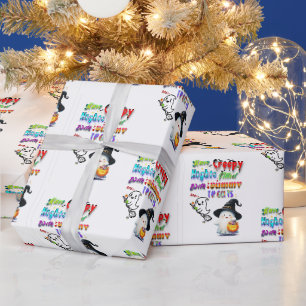 Have Creepy Nights Filled With Yummy Treats Wrapping Paper