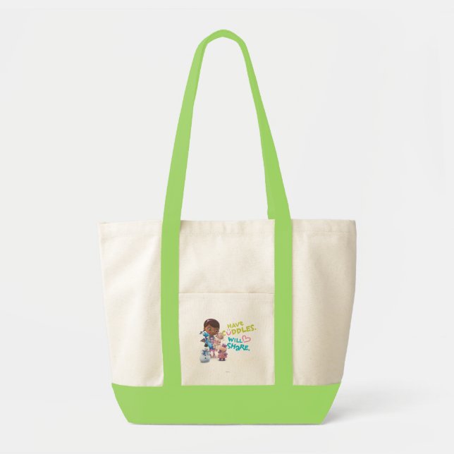 Have Cuddles Will Share Tote Bag (Front)