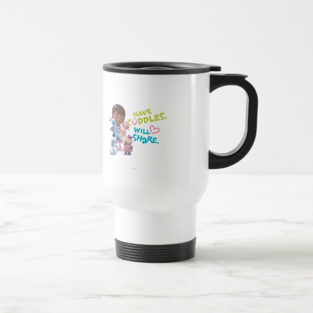 Have Cuddles Will Share Travel Mug (Right)