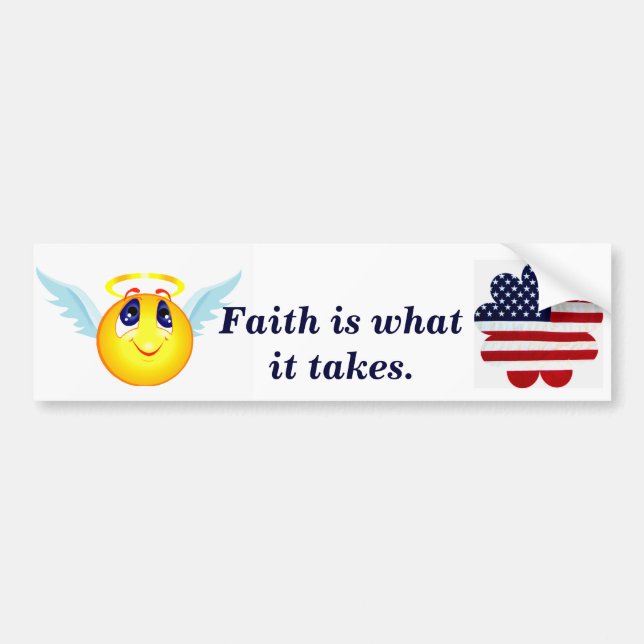 Have Faith _Bumper Sticker (Front)