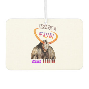 Have Fun With Krampus Yule Spooky December Krampus Air Freshener