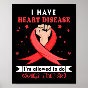 Have Heart Disease Awareness  Poster