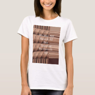 Have it all Giraffe Safari Hakuna Matata woven so T-Shirt