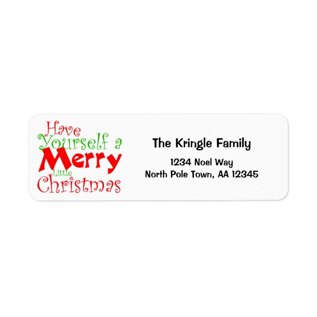 Have Merry Christmas Holiday (Front)