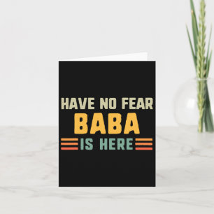Have No Fear Is Here Funny Vintage Card