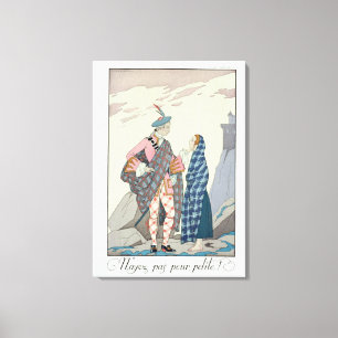 Have no fear, little one! 1922 (pochoir print) canvas print