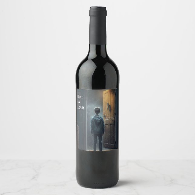 Have No Fear Wine Label (Front)