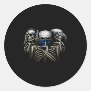 Have The To Say It To My Face Or Keep Your Foring  Classic Round Sticker