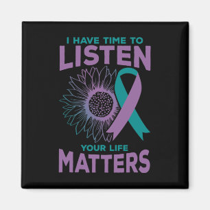 Have Time To Listen Suicide Awareness Counsellor G Magnet