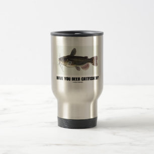 Have You Been Catfished? (Catfish Illustration) Travel Mug